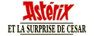 Ast&eacute;rix et la surprise de C&eacute;sar - French Logo (xs thumbnail)