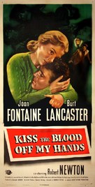 Kiss the Blood Off My Hands - Movie Poster (xs thumbnail)