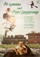 P&aring; rymmen med Pippi L&aring;ngstrump - Swedish Movie Poster (xs thumbnail)