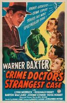 Crime Doctor&#039;s Strangest Case - Movie Poster (xs thumbnail)