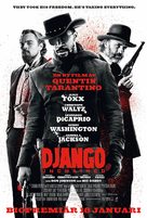 Django Unchained - Swedish Movie Poster (xs thumbnail)