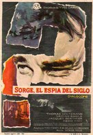 Qui &ecirc;tes-vous, Monsieur Sorge? - Spanish Movie Poster (xs thumbnail)