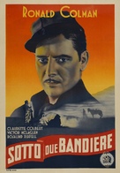 Under Two Flags - Italian Movie Poster (xs thumbnail)