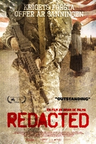 Redacted - Swedish Movie Poster (xs thumbnail)