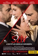 3 coeurs - Hungarian Movie Poster (xs thumbnail)