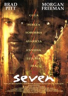 Se7en - Spanish Movie Poster (xs thumbnail)