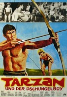 Tarzan and the Jungle Boy - German Movie Poster (xs thumbnail)