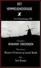 Det hemmelighedsfulde X - Danish Movie Poster (xs thumbnail)
