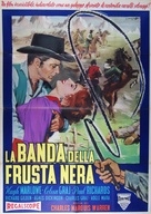 The Black Whip - Italian Movie Poster (xs thumbnail)