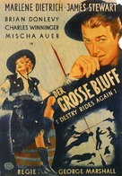 Destry Rides Again - German Movie Poster (xs thumbnail)