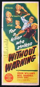 Without Warning! - Australian Movie Poster (xs thumbnail)