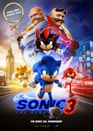 Sonic the Hedgehog 3 - Norwegian Movie Poster (xs thumbnail)