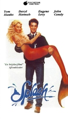 Splash - Swedish VHS movie cover (xs thumbnail)