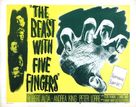 The Beast with Five Fingers - Movie Poster (xs thumbnail)