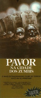 Paura nella citt&agrave; dei morti viventi - Brazilian Movie Poster (xs thumbnail)