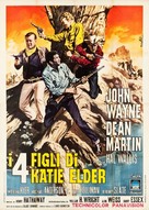 The Sons of Katie Elder - Italian Movie Poster (xs thumbnail)