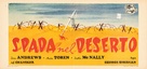 Sword in the Desert - Italian Movie Poster (xs thumbnail)