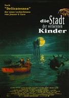 La cit&eacute; des enfants perdus - German Movie Poster (xs thumbnail)