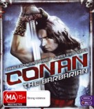 Conan The Barbarian - Australian Blu-Ray movie cover (xs thumbnail)