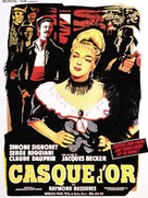Casque d&#039;or - French Movie Poster (xs thumbnail)