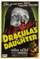 Dracula&#039;s Daughter - Re-release movie poster (xs thumbnail)