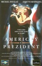 The American President - Czech VHS movie cover (xs thumbnail)