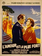 Viaggio in Italia - French Movie Poster (xs thumbnail)