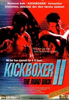 Kickboxer 2: The Road Back - Norwegian DVD movie cover (xs thumbnail)