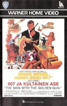 The Man With The Golden Gun - Finnish VHS movie cover (xs thumbnail)