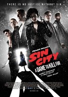 Sin City: A Dame to Kill For - Norwegian Movie Poster (xs thumbnail)
