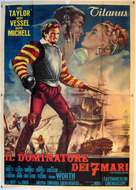 Dominatore dei sette mari, Il - Italian Movie Poster (xs thumbnail)