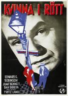 Scarlet Street - Swedish Movie Poster (xs thumbnail)