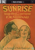 Sunrise: A Song of Two Humans - British DVD movie cover (xs thumbnail)