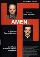 Amen. - French Movie Poster (xs thumbnail)