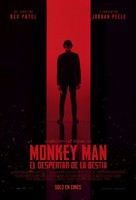 Monkey Man - Mexican Movie Poster (xs thumbnail)