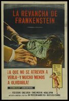 The Revenge of Frankenstein - Argentinian Movie Poster (xs thumbnail)