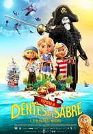 Kaptein Sabeltann og den magiske diamant - Portuguese Movie Poster (xs thumbnail)