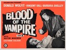Blood of the Vampire - British Re-release movie poster (xs thumbnail)