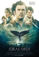 In the Heart of the Sea - Latvian Movie Poster (xs thumbnail)