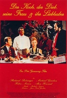 The Cook the Thief His Wife &amp; Her Lover - German Movie Poster (xs thumbnail)