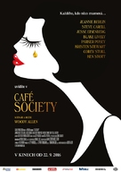 Caf&eacute; Society - Czech Movie Poster (xs thumbnail)