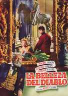 La beaut&egrave; du diable - Spanish Movie Poster (xs thumbnail)