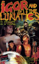 Igor and the Lunatics - French VHS movie cover (xs thumbnail)