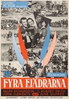 The Four Feathers - Swedish Movie Poster (xs thumbnail)