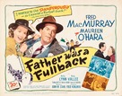 Father Was a Fullback - Movie Poster (xs thumbnail)