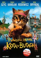La v&eacute;ritable histoire du Chat Bott&eacute; - Polish DVD movie cover (xs thumbnail)
