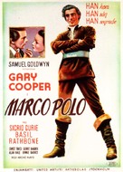The Adventures of Marco Polo - Swedish Movie Poster (xs thumbnail)