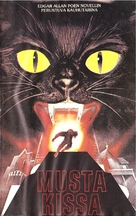 Black Cat (Gatto nero) - Finnish VHS movie cover (xs thumbnail)