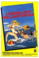 Confessions from a Holiday Camp - Finnish VHS movie cover (xs thumbnail)