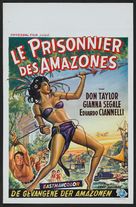 Love Slaves of the Amazons - Belgian Movie Poster (xs thumbnail)
